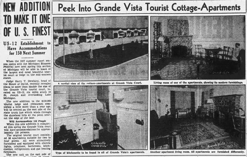 Grande Vista Resort - 1936 Article (newer photo)